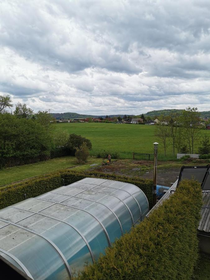 Ferienwohnung Zur langen Heide Hildburghausen Exterior foto